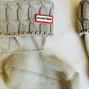 Hunter Cable Stitch Boot Sock - short
